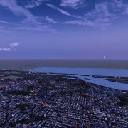 North Miami Coast near sunset